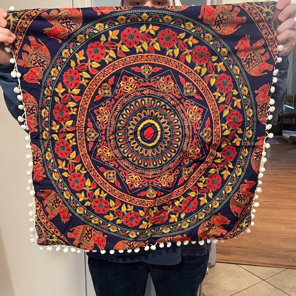 Boho Tapestry Euro Pillow Shams - Set (2x)